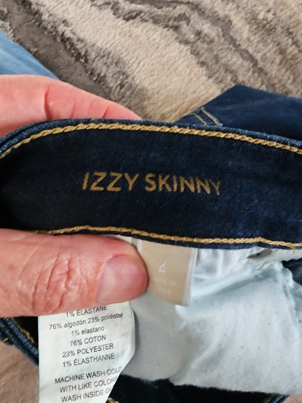 Michael Kors Skinny Jeans - Dark Blue Denim - Picture 14 of 16